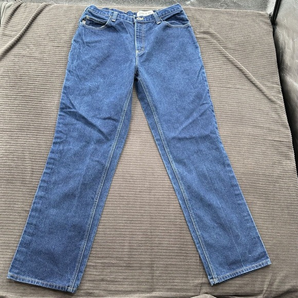 Carhartt Other - Carhartt Fr Jeans Men 36/34 (Measured 35/34) Blue Workwear Outdoors Utility.